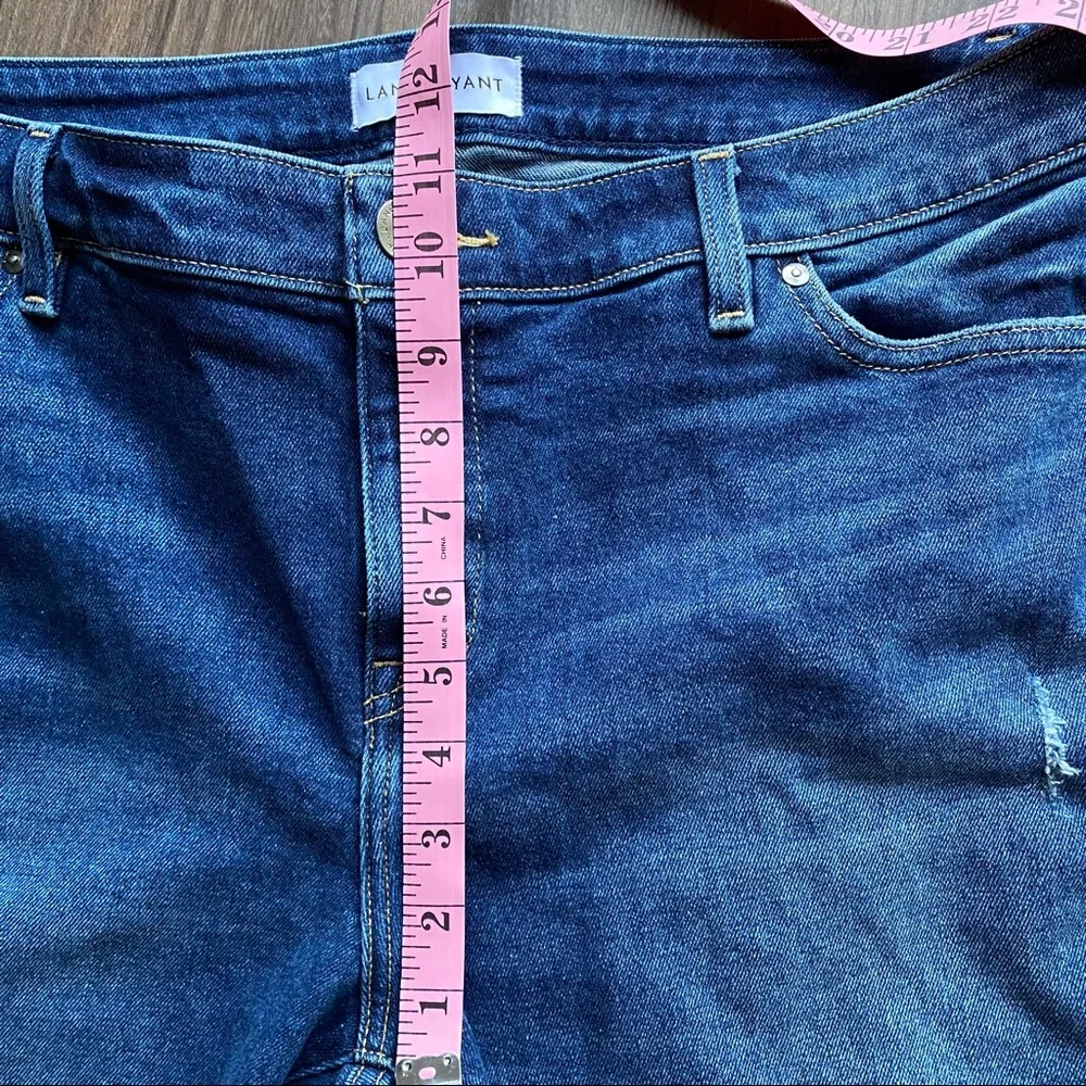 Lane Bryant Distressed Denim Jeans Size 14 - Picture 8 of 9